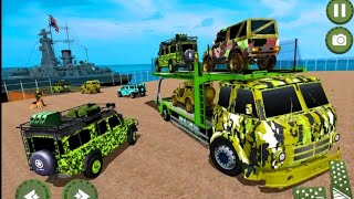 Army Truck Transport Driver - US Army Truck Driving Games - Android Gameplay screenshot 4