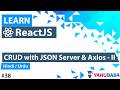 ReactJS CRUD - II Tutorial in Hindi / Urdu