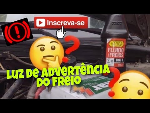 Vídeo: Por que a luz de advertência do freio acenderia?