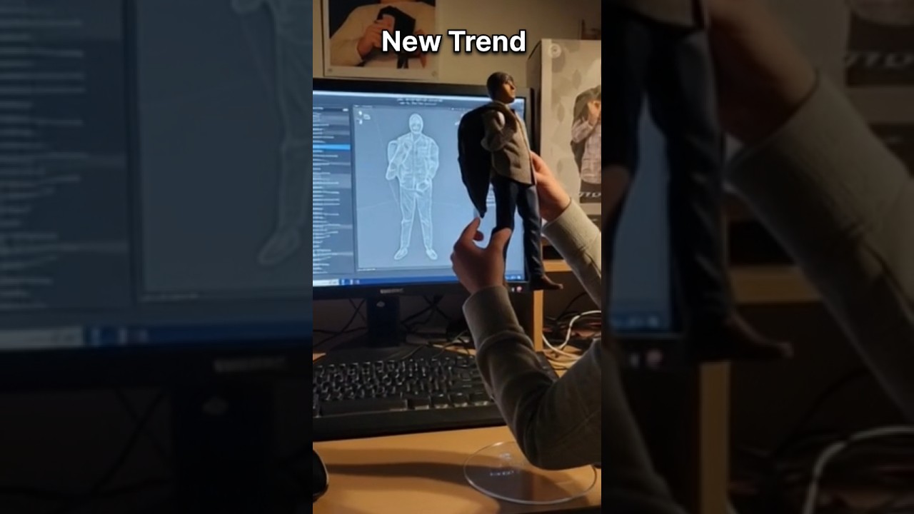 "From Real Life ➝ To Figurine 