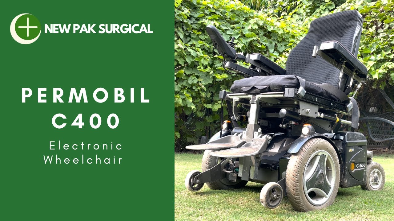 Permobile C400 | Electronic Wheelchair Review |  New Pak Surgical |