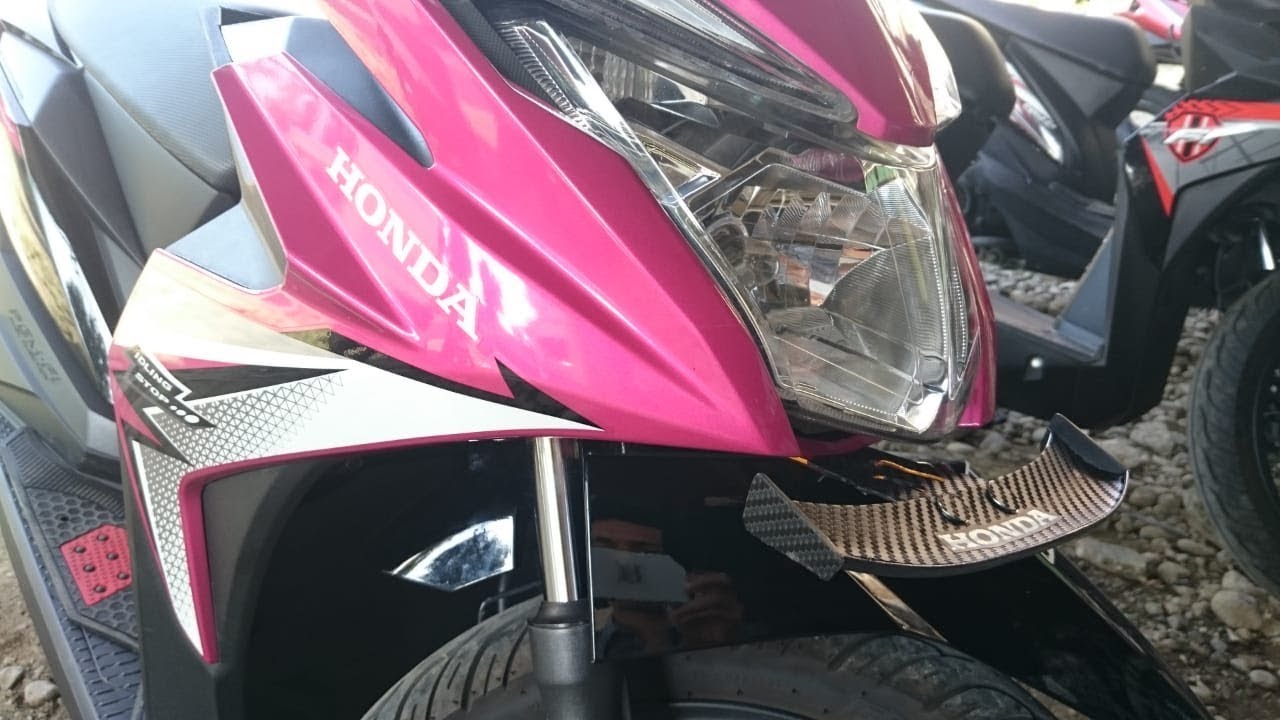 Modifikasi Motor Beat Magenta Mobiliobaru