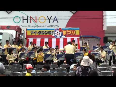 ｱｲﾀｳﾝ柳井祭り　夢をかなえてドラえもん　2014.6.1