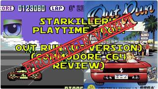 From the vault: Out Run (US Version) (Commodore C64 Review) - starkiller's Playtime #005 - German