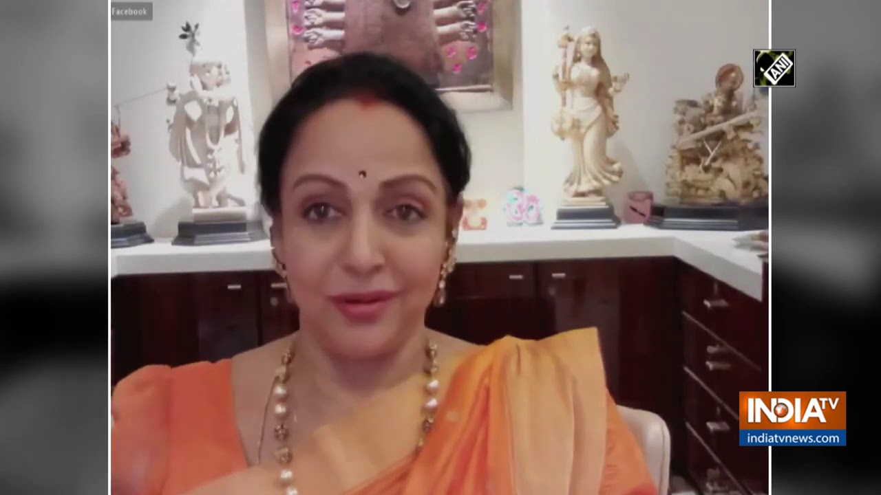 `Failure always an opportunity to grow bigger`: Hema Malini at JNU webinar