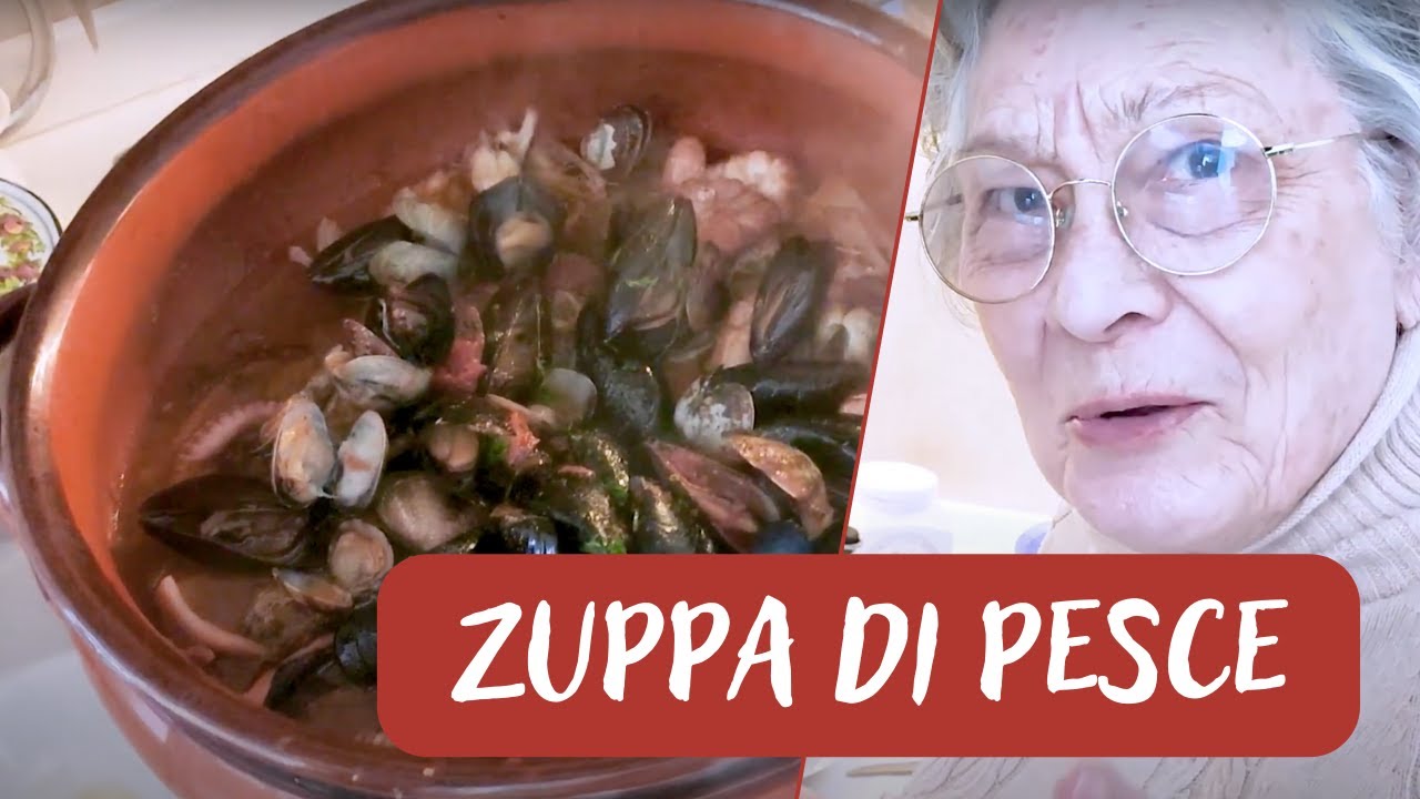 Come si prepara la ZUPPA DI PESCE a Bisceglie (Puglia)