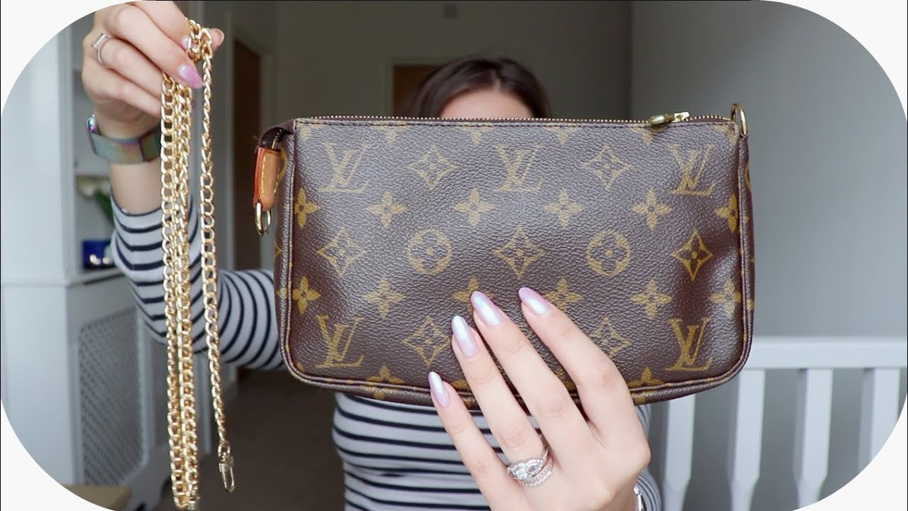 4 Ways To Wear Louis Vuitton Pochette Accessoires Ad Youtube
