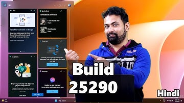Windows 11 New Update Build 25290 - Widgets: Spotify and Phone Link Start menu Improvements & Fixes