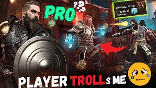 When Pro Player Trolls me 🥲 | Shadow Fight 4 Arena
