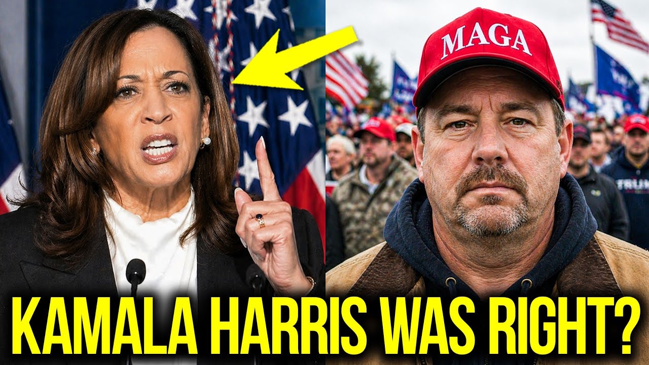 MAGA Voters Find Out Kamala Harris Was Right About Trump All Along