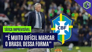 Thumbnail for "FOI INCRÍVEL! A TÁTICA DO BRASIL MUDOU COMPLETAMENTE DE UM JOGO PARA OUTRO" | SELEÇÃO BRASILEIRA