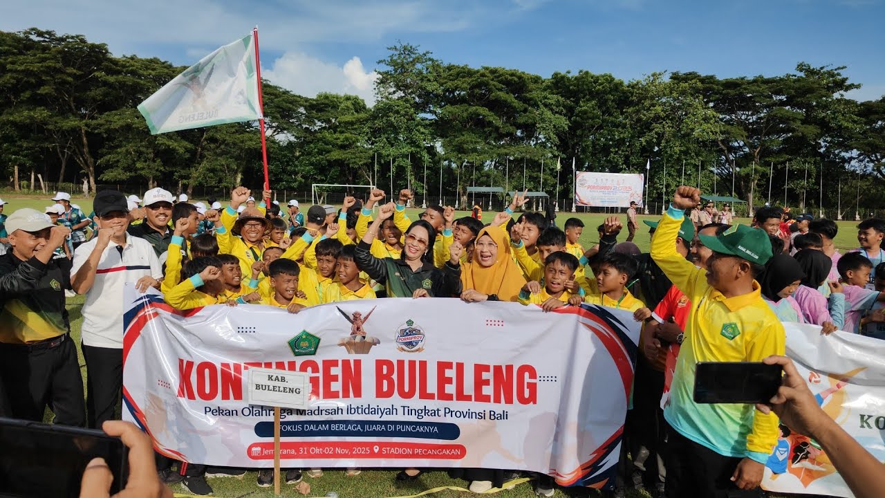 Buleleng raih Juara Umum di ajang PORMIPROV. BALI 2025_pendis.kemenag.bll.