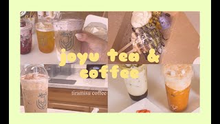 ﹒⪩ a welcome to joyu tea & coffee