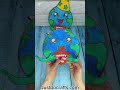 Earth Day Paper Craft #freetemplate #kidscraft #easycraft #earthday #crafttutorial