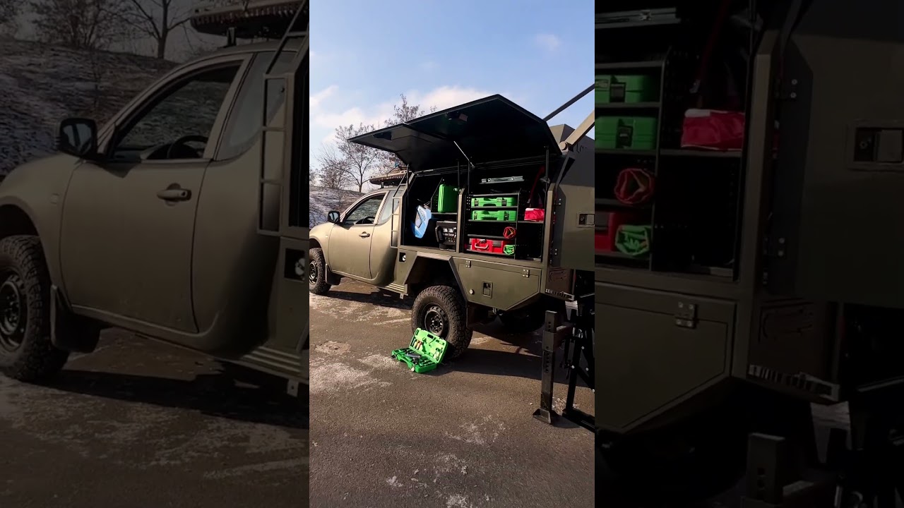 Відео Мобільна ремонтна майстерня Locker для 225-го окремого штурмового полку 1