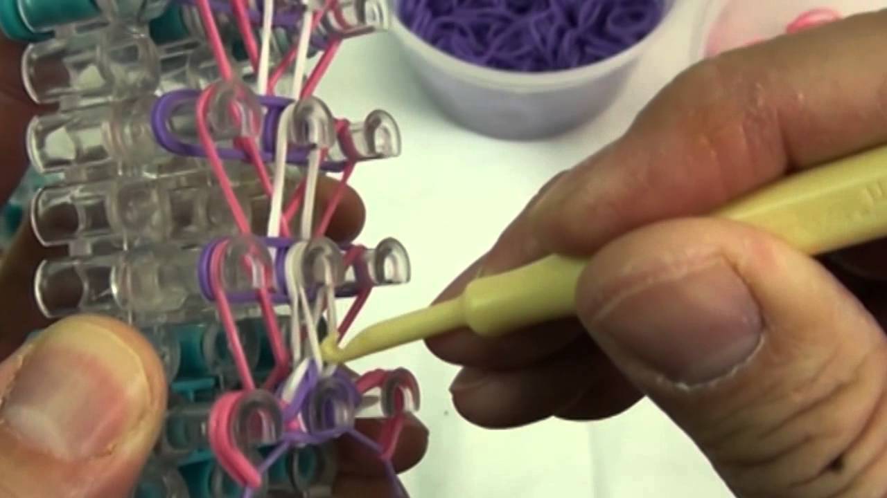 Lesson 21 "Sweet Heart" Rainbow Loom® Bracelet by Choon YouTube