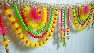 @Amazing Jhalar Design | Pearl Door Hanging | Moti Toran Design 2020 | Easy Room Decor | Toran