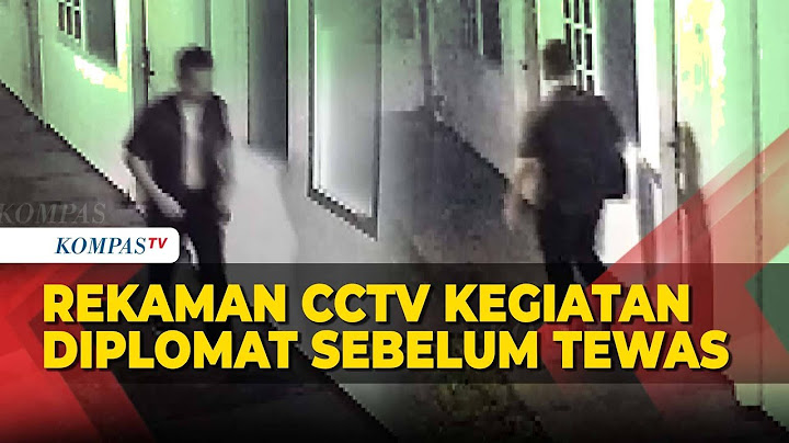 Terungkap! Rekaman CCTV Perlihatkan Aktivitas Terakhir Diplomat Muda Sebelum Tewas