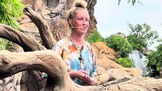 Disney Animal Kingdom Macaws FLY OVER YOU! 🦜 Winged Encounters Show | Discovery Island WDW