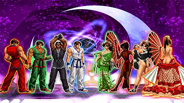 Kim Team VS Mai Team | .M.U.G.E.N.