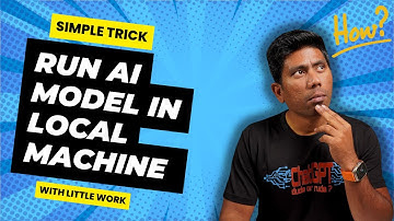 Run LLM AI Model in Local machine with Zero effort (No Internet needed)⚡️