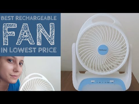 spacelite rechargeable fan