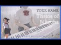 Your name l theme of mitsuha solo piano cover