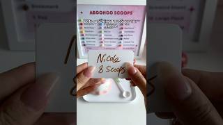 Hi, Nicole your 8 scoops packing order her 🎁#gift #mystery #asmr #packing #cute#luckyscoop#fyp