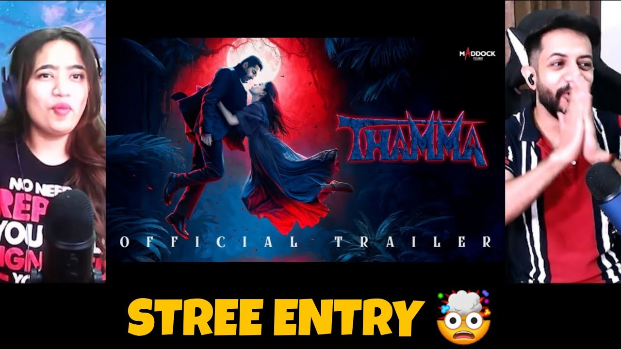 Thamma Trailer Reaction | Ayushmann, Rashmika, Paresh, Nawazuddin | The Tenth Staar