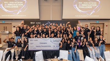 GenAI Innovation Takes The Stage: NUS - Guru Network AI Innovation Challenge Finals 2025
