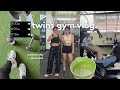 Twins Gym Vlog 👟: fitness haul, workout, productive day, matcha fix | Villamor Twins
