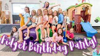 Work a Fidget Birthday Party with me @ Grandma's Playroom #fidgettrading