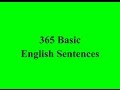 365 Basic English Sentences