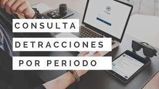 Consultar Detracciones por periodo Sunat Operaciones en linea