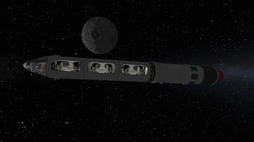 [KSP] 16 Orbit Mun & Fly-by Minmus (Ferry 6 Tourists)