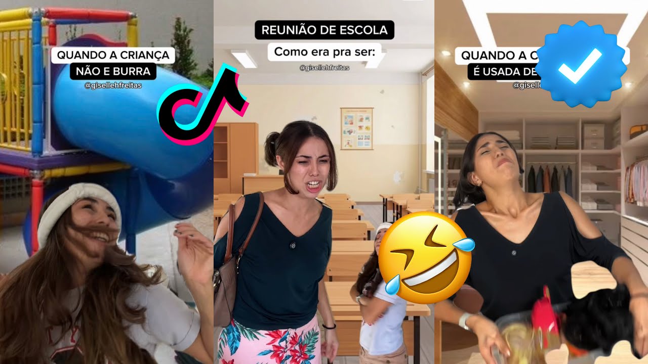 COMPILADO TENTE NÃO RIR - 30 MINUTOS DOS MELHORES VÍDEOS DA @gisellehfreitas