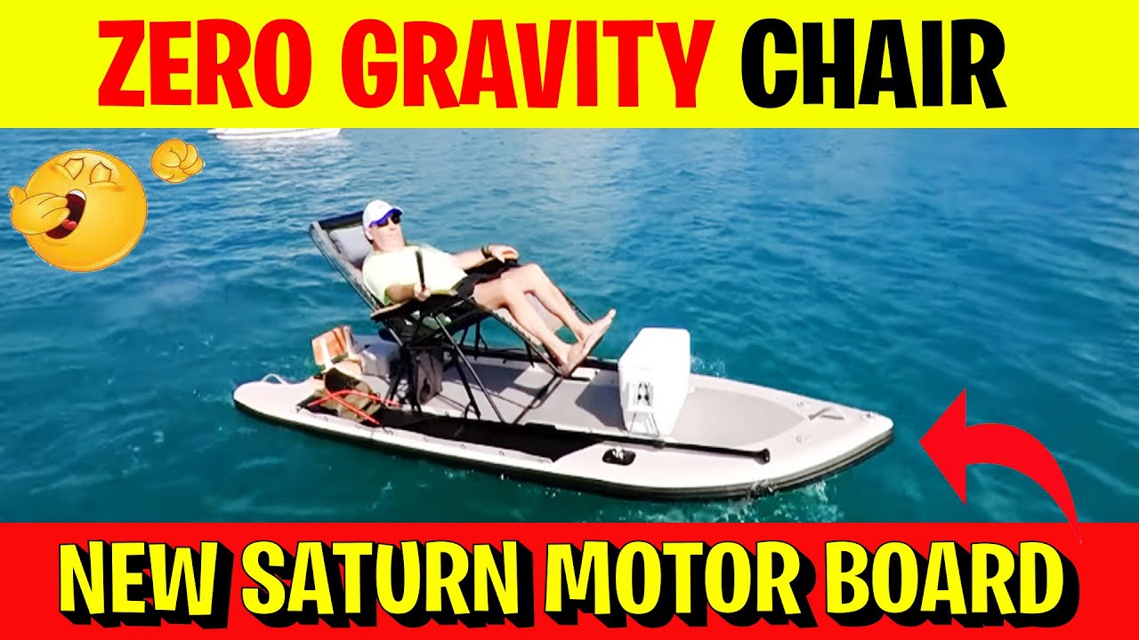 Saturn Extra Wide Inflatable Paddle Motor Boards SUP Skiff.
