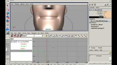 Facial Animation and Lip Sync. Part 32. Autodesk Maya