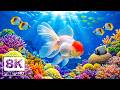 The Best 8K Aquarium - Dive Into The Mesmerizing Underwater Realm, Coral Reefs, Sea Jellyfish