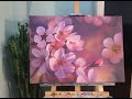 Цветы сакуры мастер класс интерьерная картина маслом смотреть бесплатно.Студия живописи Oxylight Art