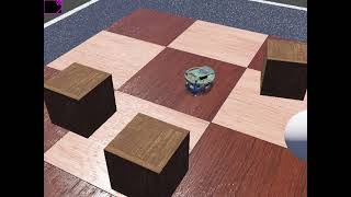 Webots simultation: obstacles avoidance of e-puck robot