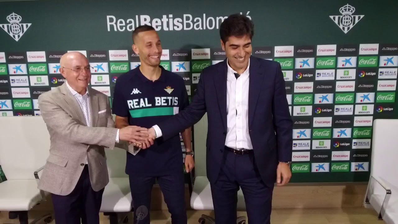 Canales es presentado como nuevo jugador del Betis roseola