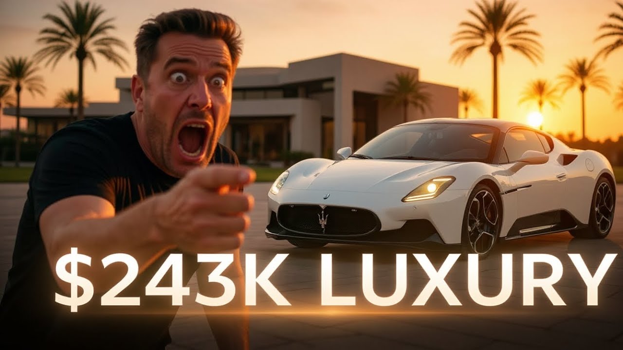 $243K Maserati MC20 – Luxury Meets 621 Horsepower! - YouTube