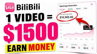 1Video =$1500 How to Earn Money on Bilibili - Make Money From Bilibili Se Paise Kaise Kamaye screenshot 2