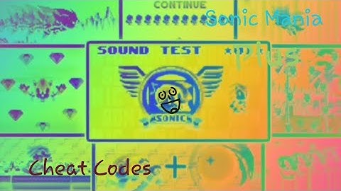 Sonic Mania Plus ALL CHEATS Level Select Cheat Codes