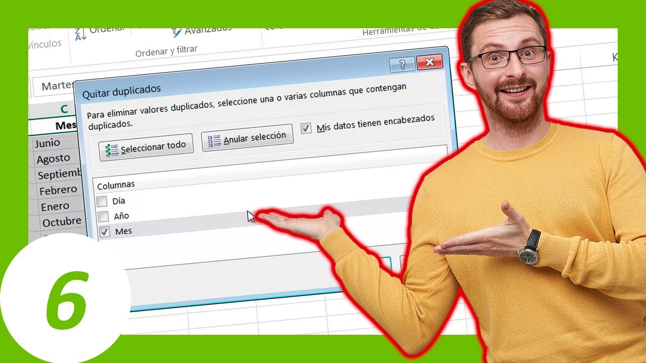  C MO QUITAR Valores DUPLICADOS Taller Excel 6 YouTube