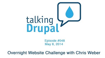 Talking Drupal #048 - Overnight Website Challenge with Chris Weber