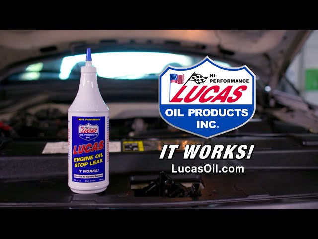 Lucas Engine Oil Stop Leak, Engine Oil Additives