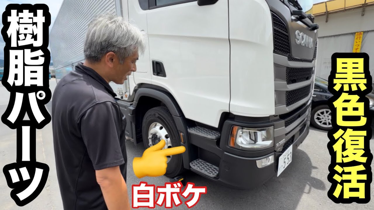 皮になった男 36-Year-Old Unemployed Man Is Back to Work! [Scania] Restoring
