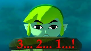 Zelda wind waker HD ~ catapolt to forsaken fortress scene